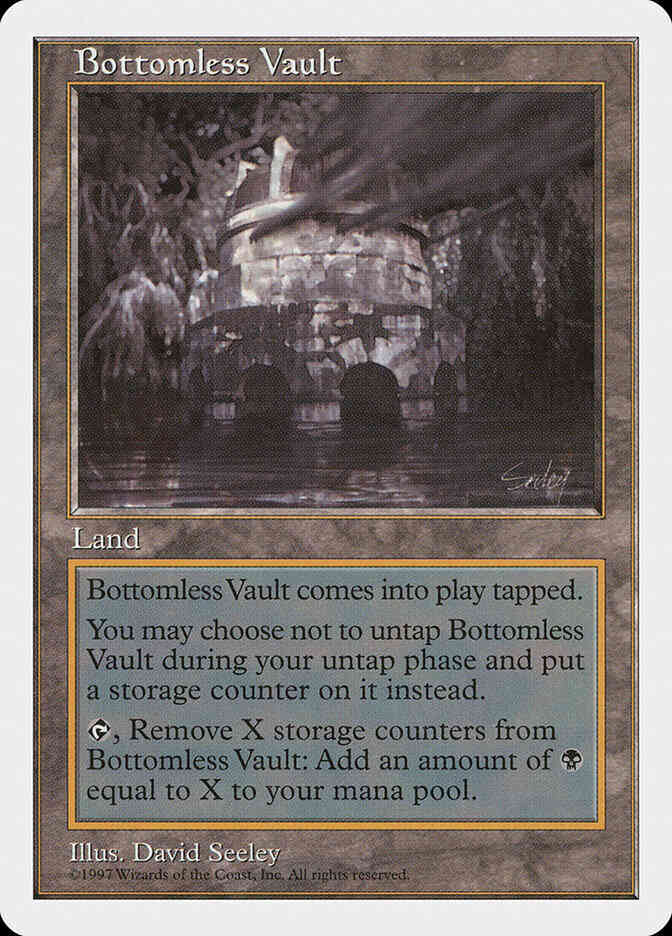Bottomless Vault [411] [Fifth Edition] [Non-Foil]
