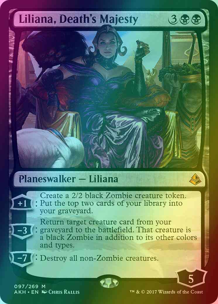 Liliana, Death's Majesty [97] [Amonkhet] [Foil]