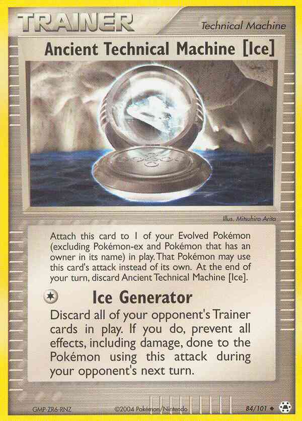 Ancient Technical Machine (Ice) - 84/101 - Uncommon [ex5-84] [Reverse Holo]