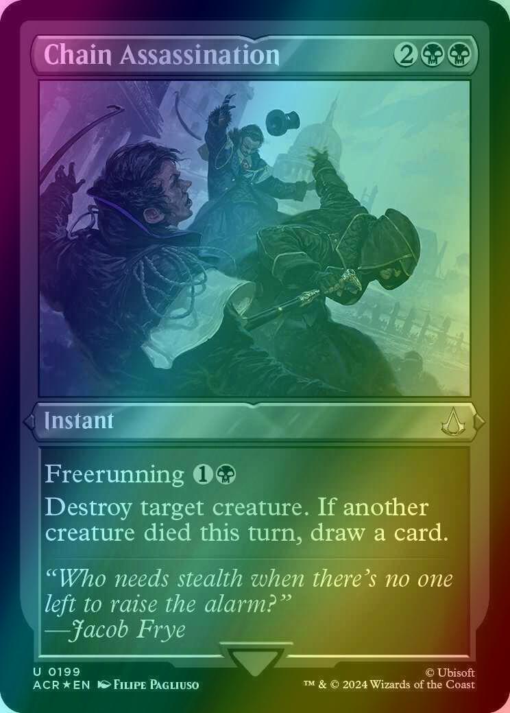 Chain Assassination [199] [Assassin's Creed] [Etched Foil]