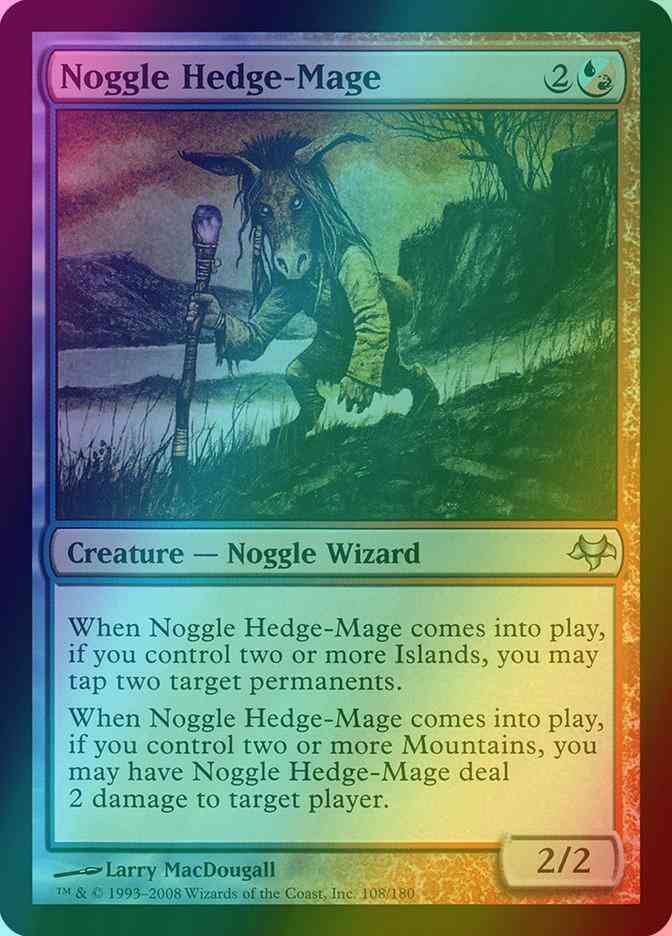Noggle Hedge-Mage [108] [Eventide] [Foil]