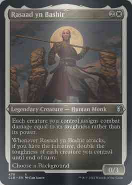 Rasaad yn Bashir [479] [Commander Legends: Battle for Baldur's Gate] [Etched Foil]