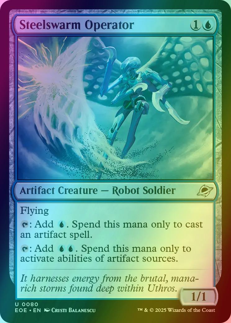 Steelswarm Operator [80] [Edge of Eternities] [Foil]
