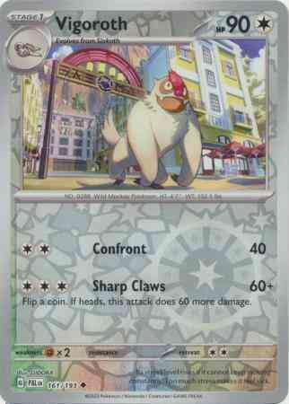 Vigoroth - 161/193 - Uncommon [sv02-161] [Reverse Holo]