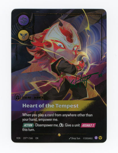 Heart of the Tempest (Kennen) — Signature|Foil — ID 19977