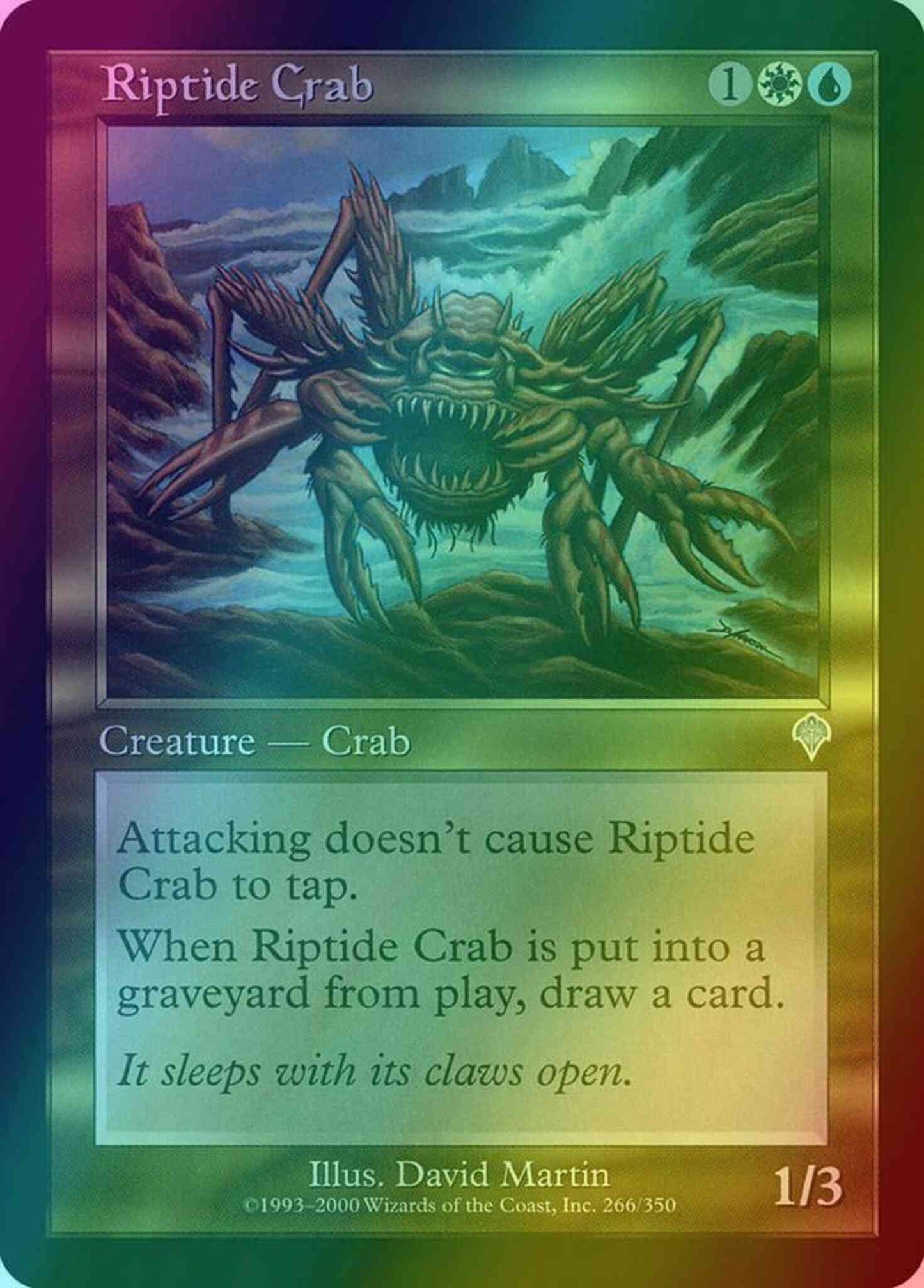 Riptide Crab [266] [Invasion] [Foil]
