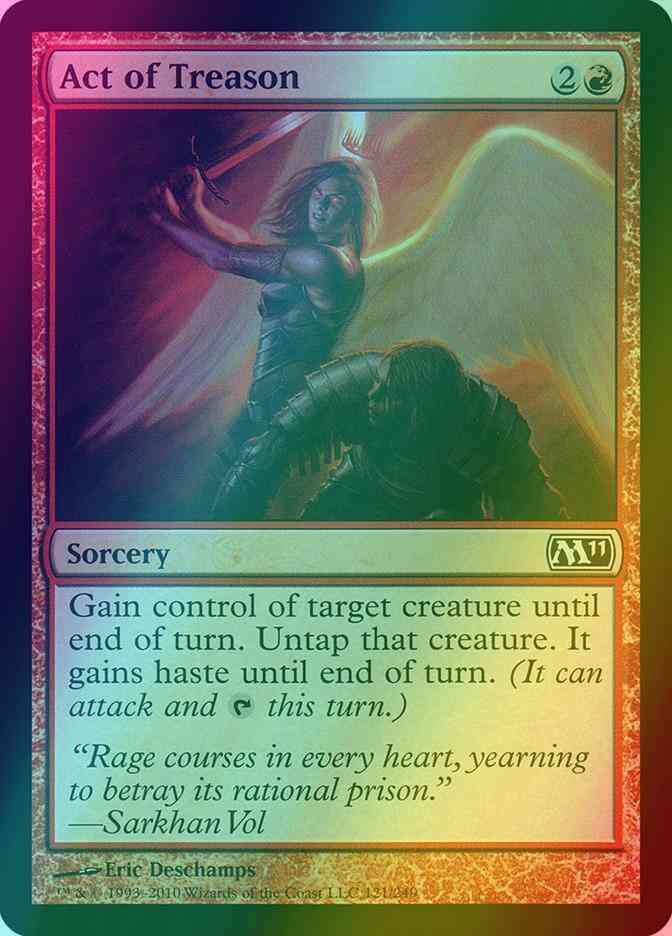 Act of Treason [121] [Magic 2011] [Foil]
