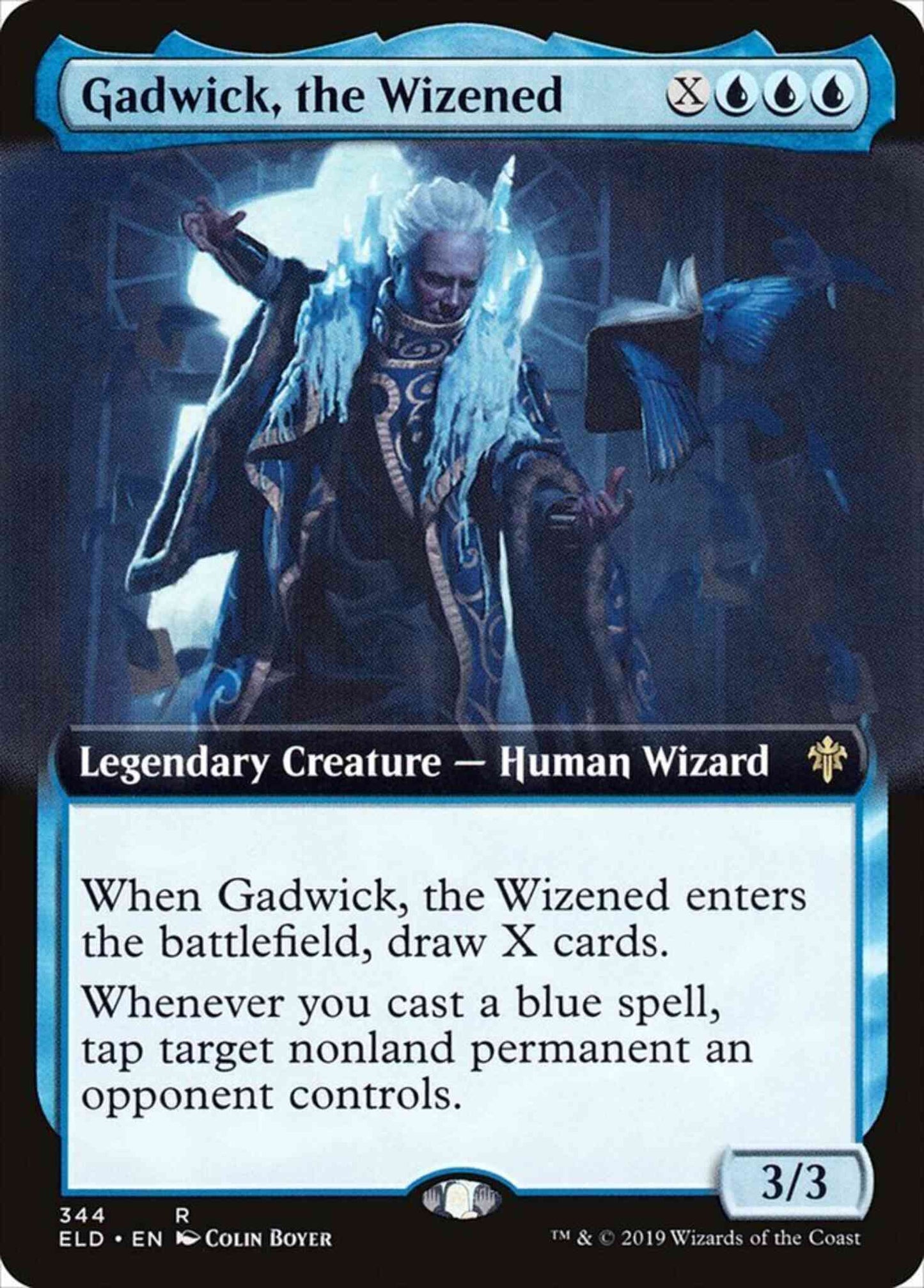 Gadwick, the Wizened [344] [Extended Art] [Throne of Eldraine] [Non-Foil]