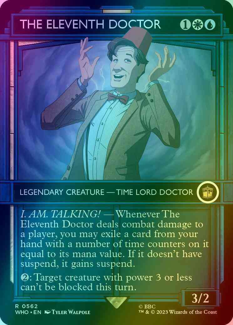 The Eleventh Doctor [562] [TARDIS Showcase] [Universes Beyond: Doctor Who] [Foil]