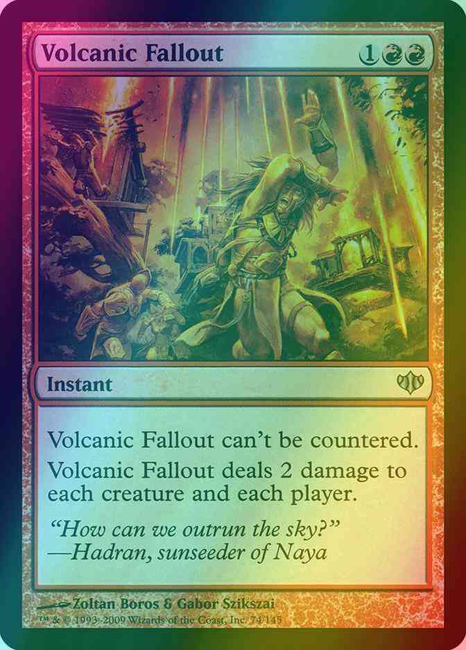 Volcanic Fallout [74] [Conflux] [Foil]