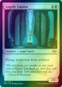 Angelic Curator [262] [Modern Horizons 2] [Foil]