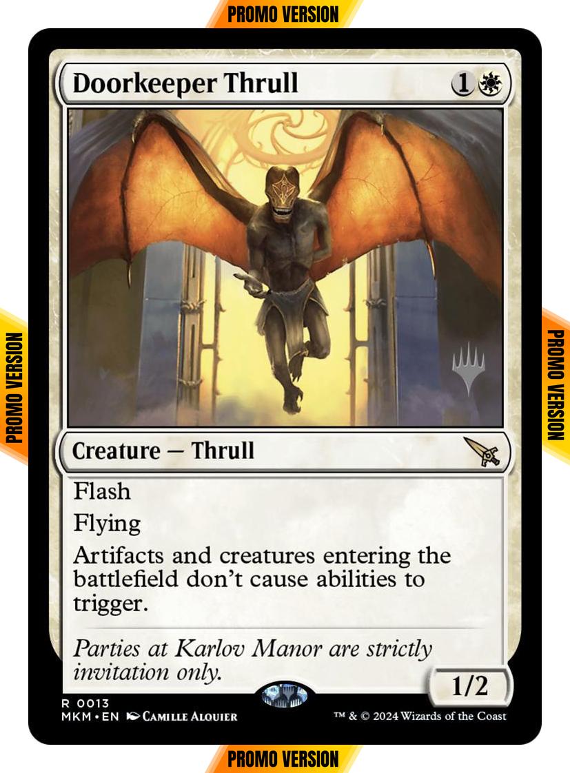 Doorkeeper Thrull [13p] [Promo Pack] [Murders at Karlov Manor: Promos] [Non-Foil]