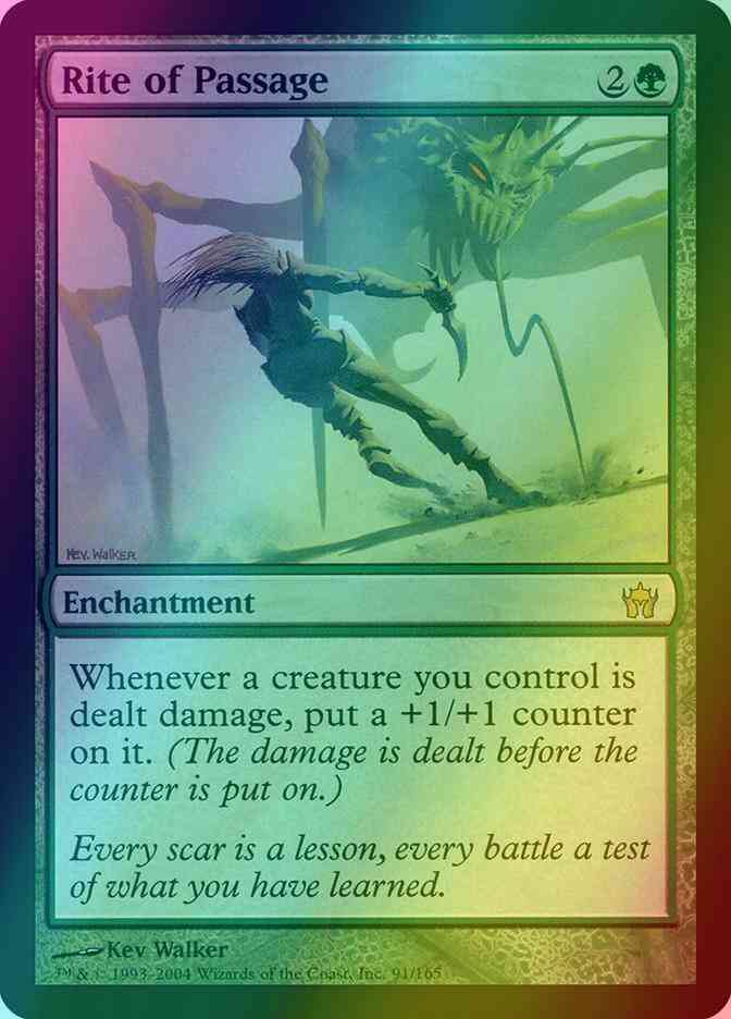 Rite of Passage [91] [Fifth Dawn] [Foil]