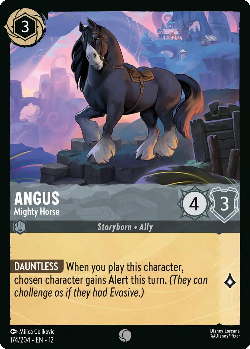 Angus - Mighty Horse - 174/204 [Wilds Unknown] [Non-Foil]