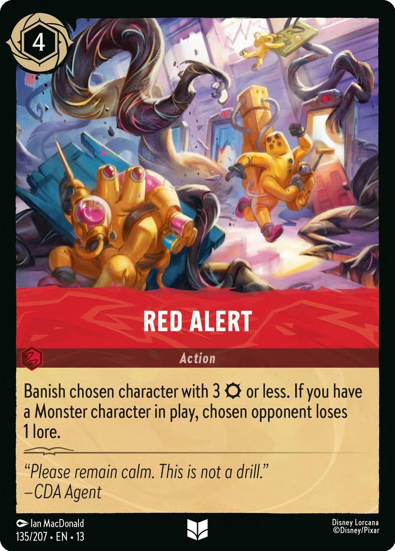 Red Alert - 135/204 [Attack of the Vine!] [Non-Foil]