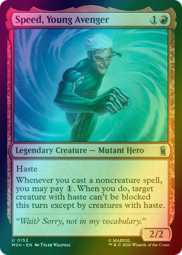 Speed, Young Avenger [152] [Marvel Super Heroes] [Foil]
