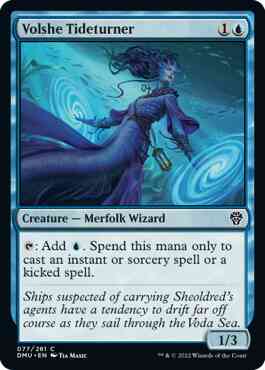 Volshe Tideturner [77] [Dominaria United] [Non-Foil]
