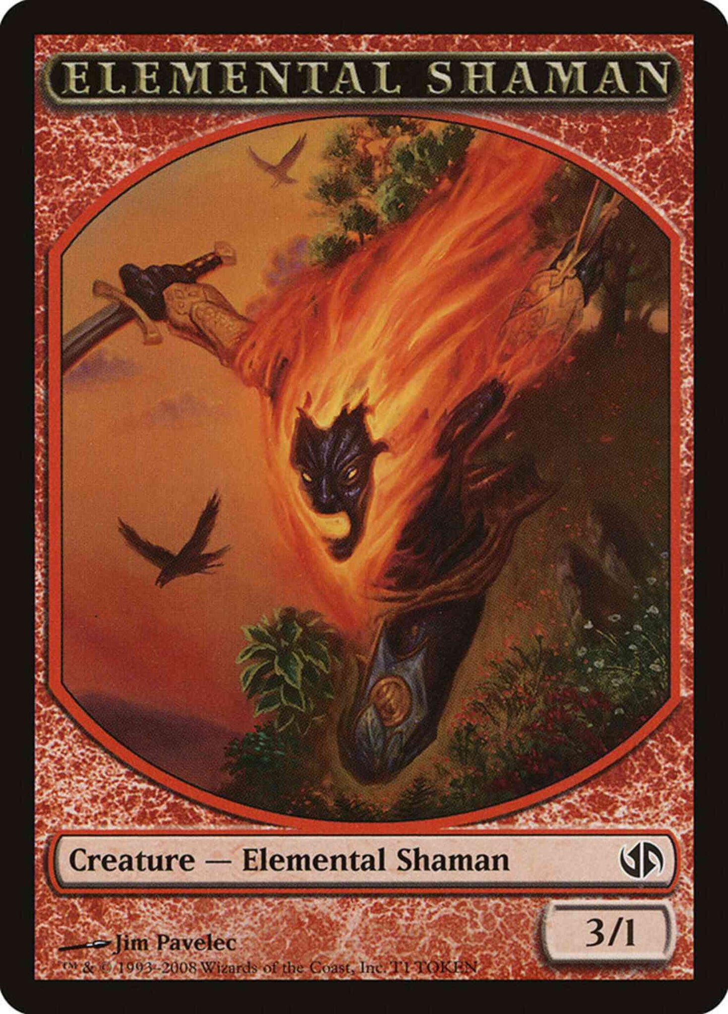 Elemental Shaman Token [01] [Duel Decks: Jace vs. Chandra Tokens] [Non-Foil]
