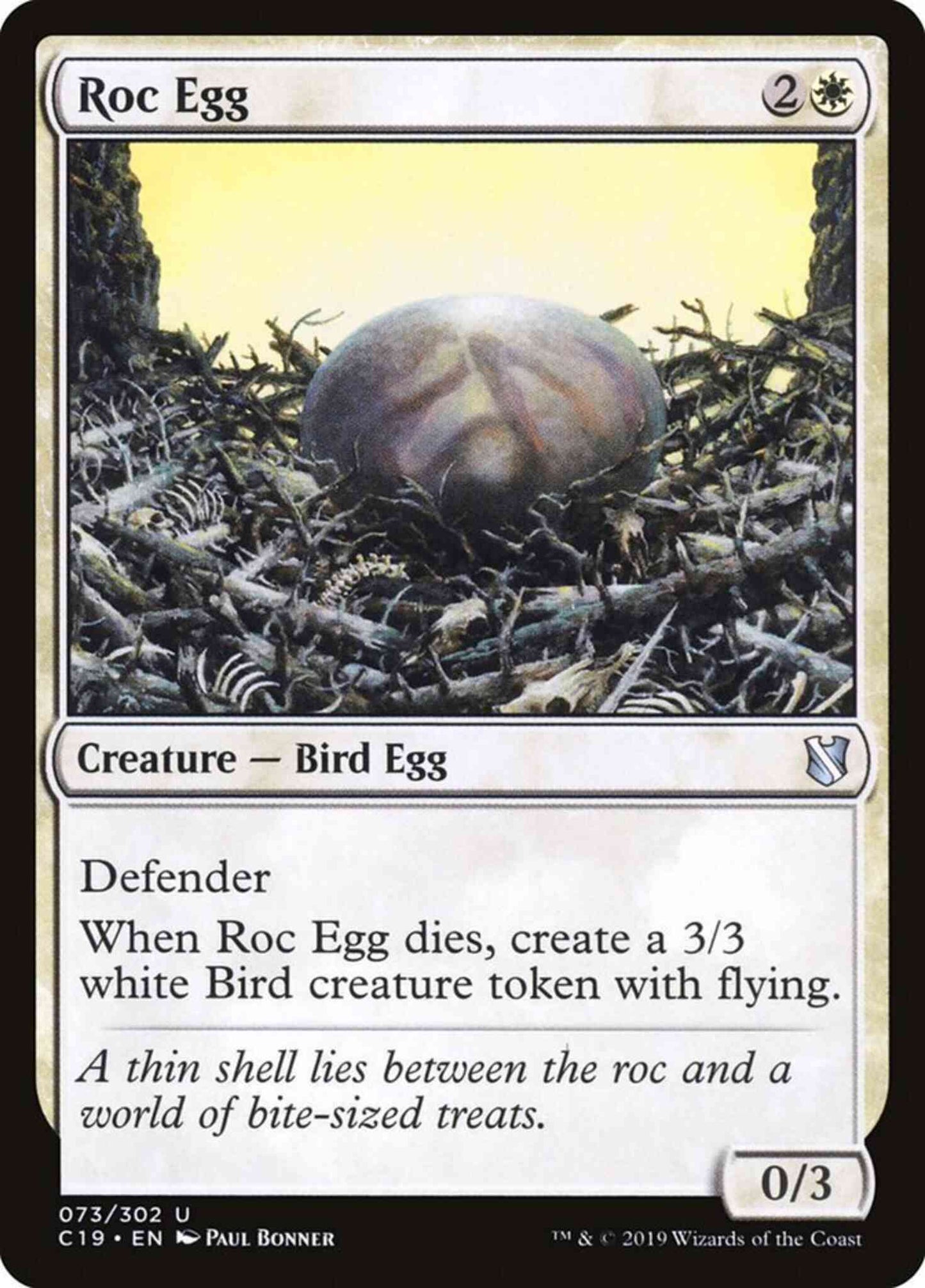 Roc Egg [73] [Commander 2019] [Non-Foil]