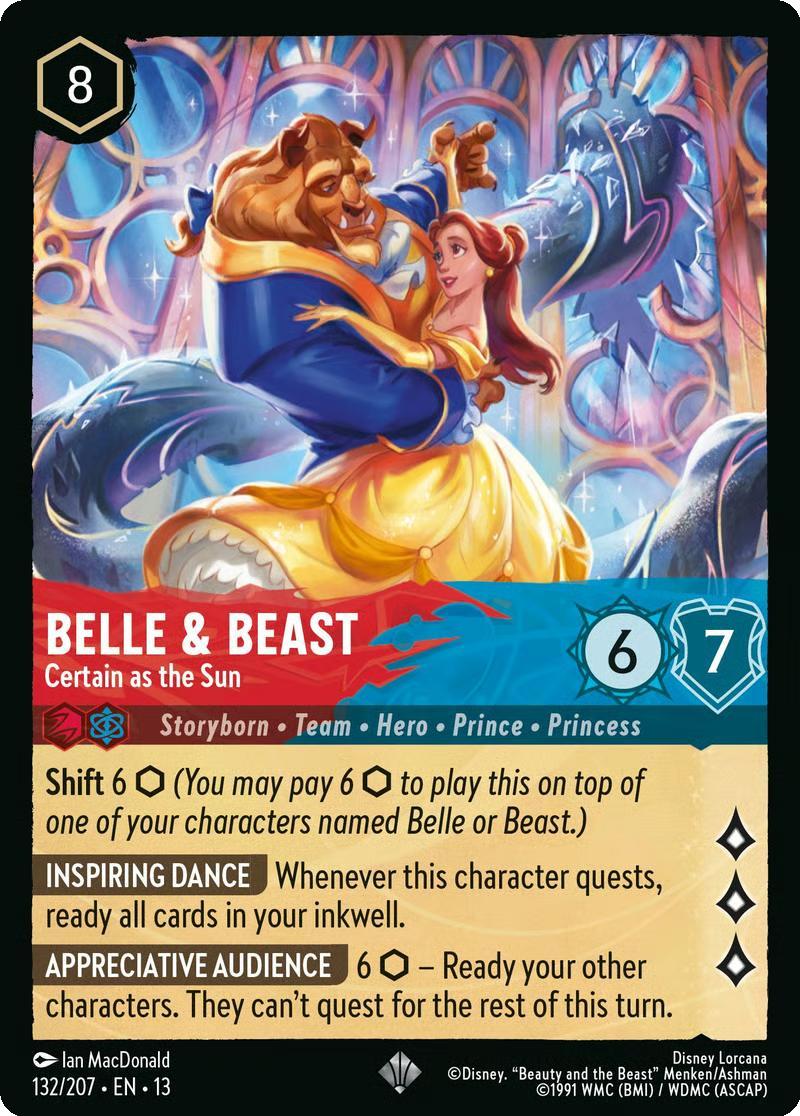 Belle & Beast - Certain as the Sun - 132/204 [Attack of the Vine!] [Non-Foil]