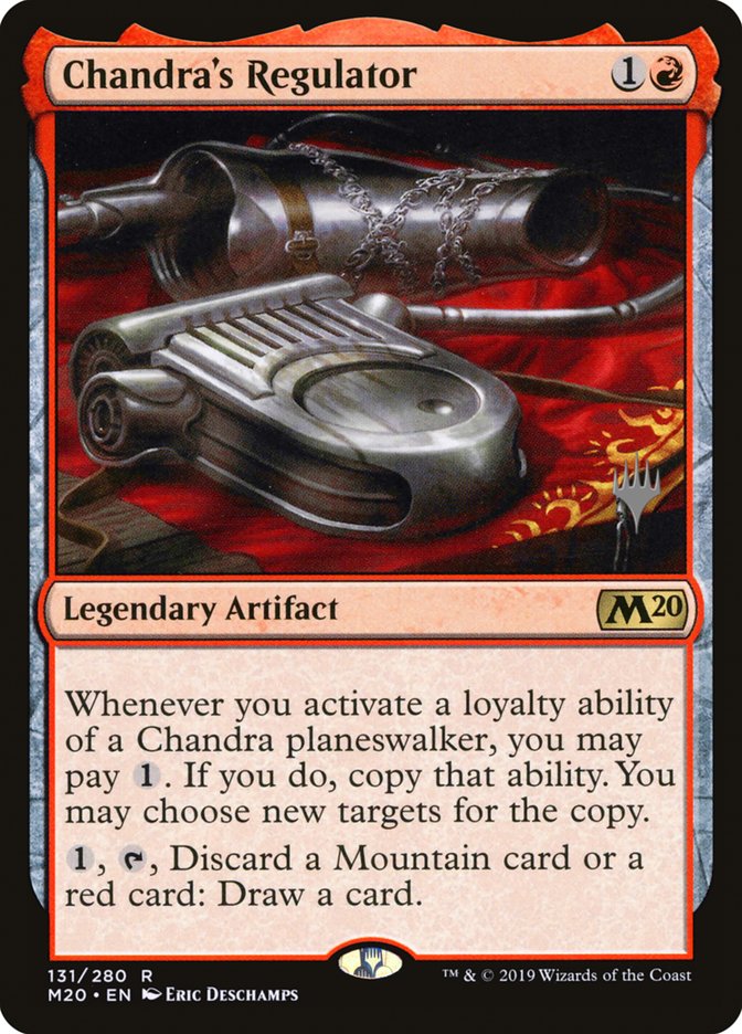 Chandra's Regulator [131p] [Promo Pack] [Core Set 2020 Promos] [Non-Foil]