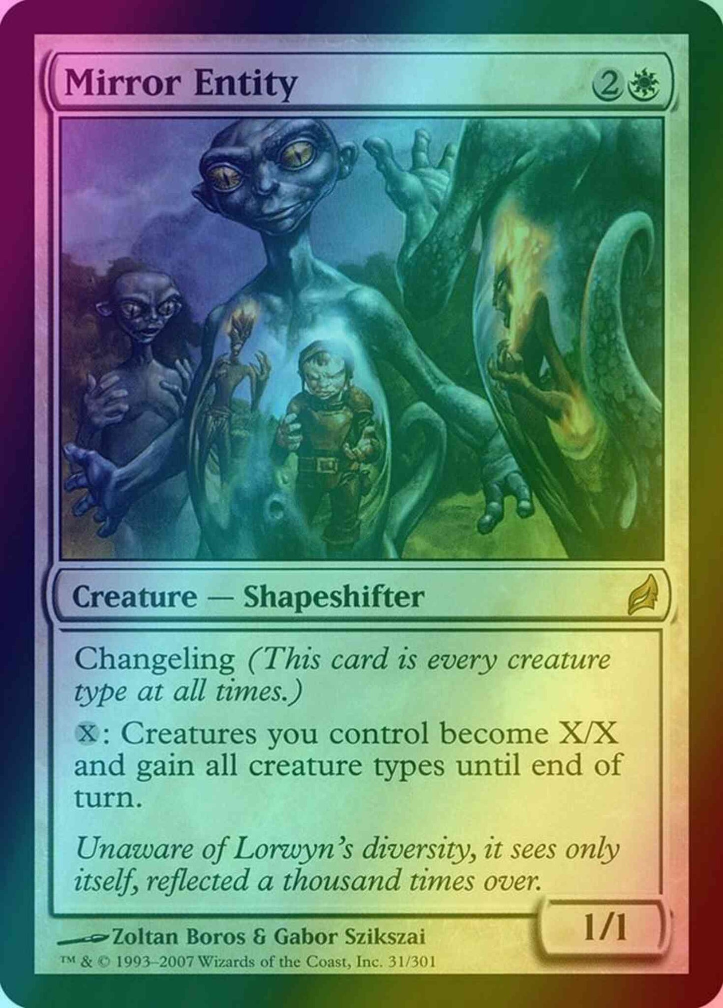 Mirror Entity [31] [Lorwyn] [Foil]