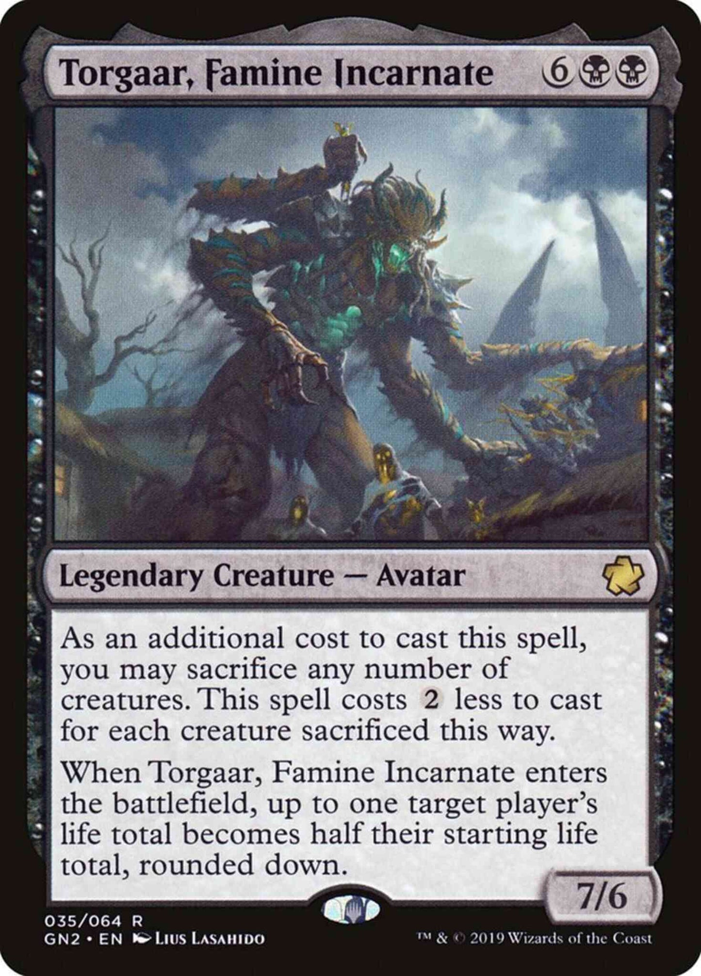 Torgaar, Famine Incarnate [35] [Game Night 2019] [Non-Foil]