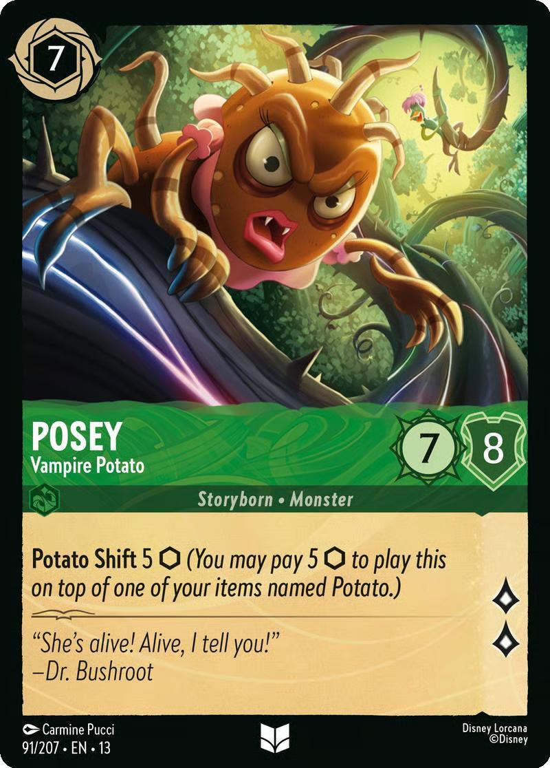 Posey - Vampire Potato - 91/204 [Attack of the Vine!] [Non-Foil]