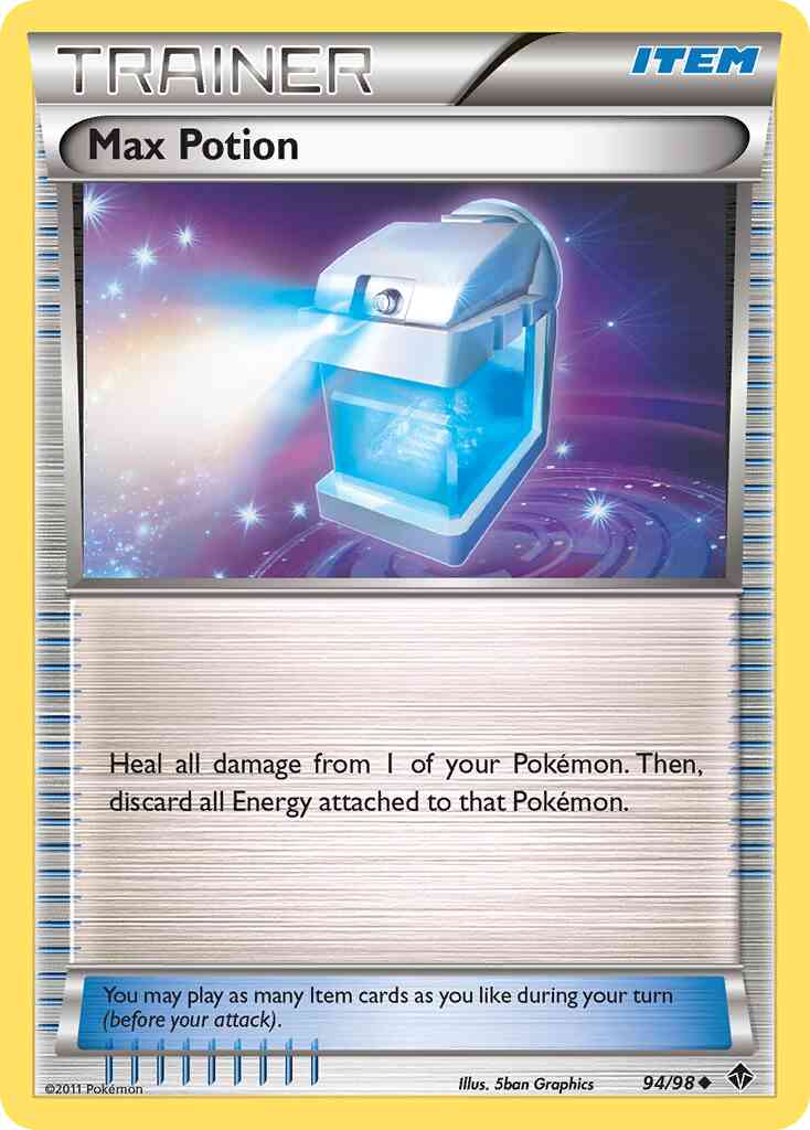 Max Potion - 94/98 - Uncommon [bw2-94] [Reverse Holo]