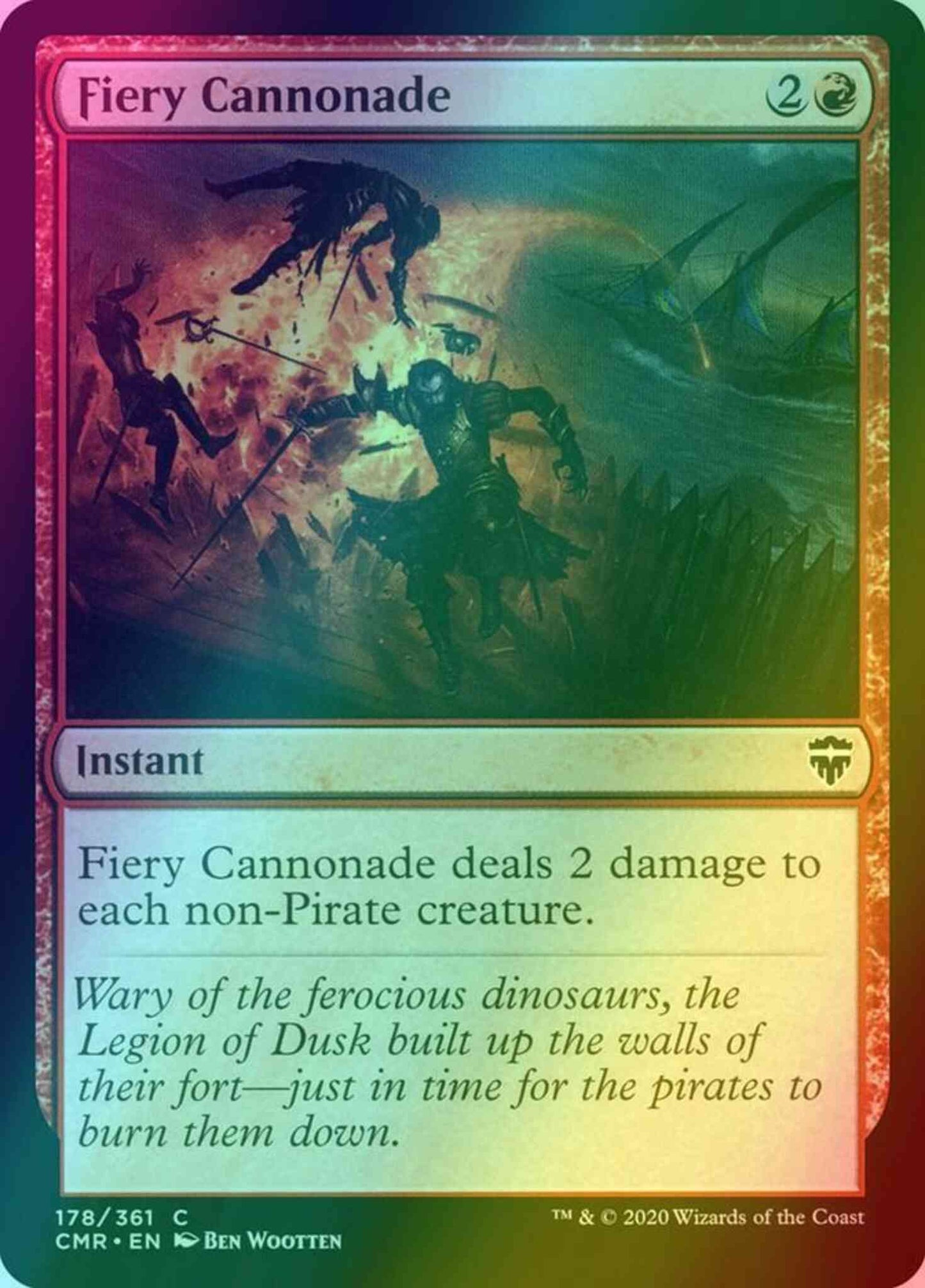 Fiery Cannonade [178] [Commander Legends] [Foil]