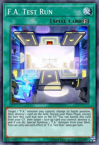 F.A. Test Run - MP18-EN228 - Common - 1st Edition