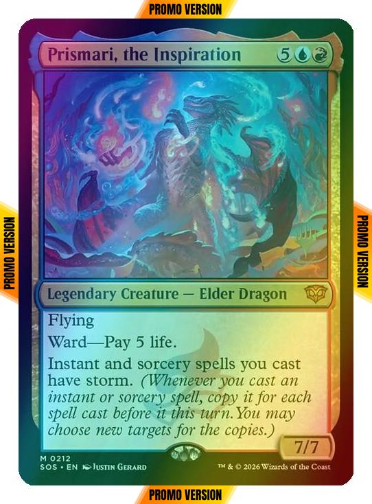 Prismari, the Inspiration [212p] [Promo Pack] [Secrets of Strixhaven Promos] [Foil]