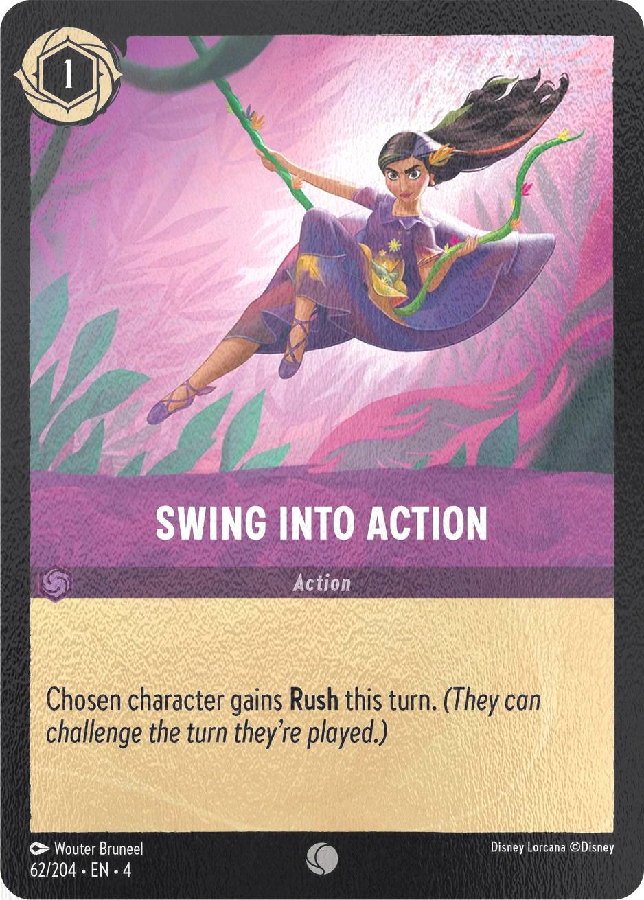 Swing into Action - 62/204 [Ursula's Return] [Cold Foil]