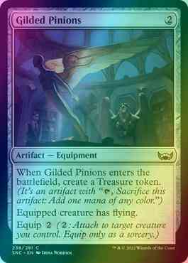 Gilded Pinions [238] [Streets of New Capenna] [Foil]