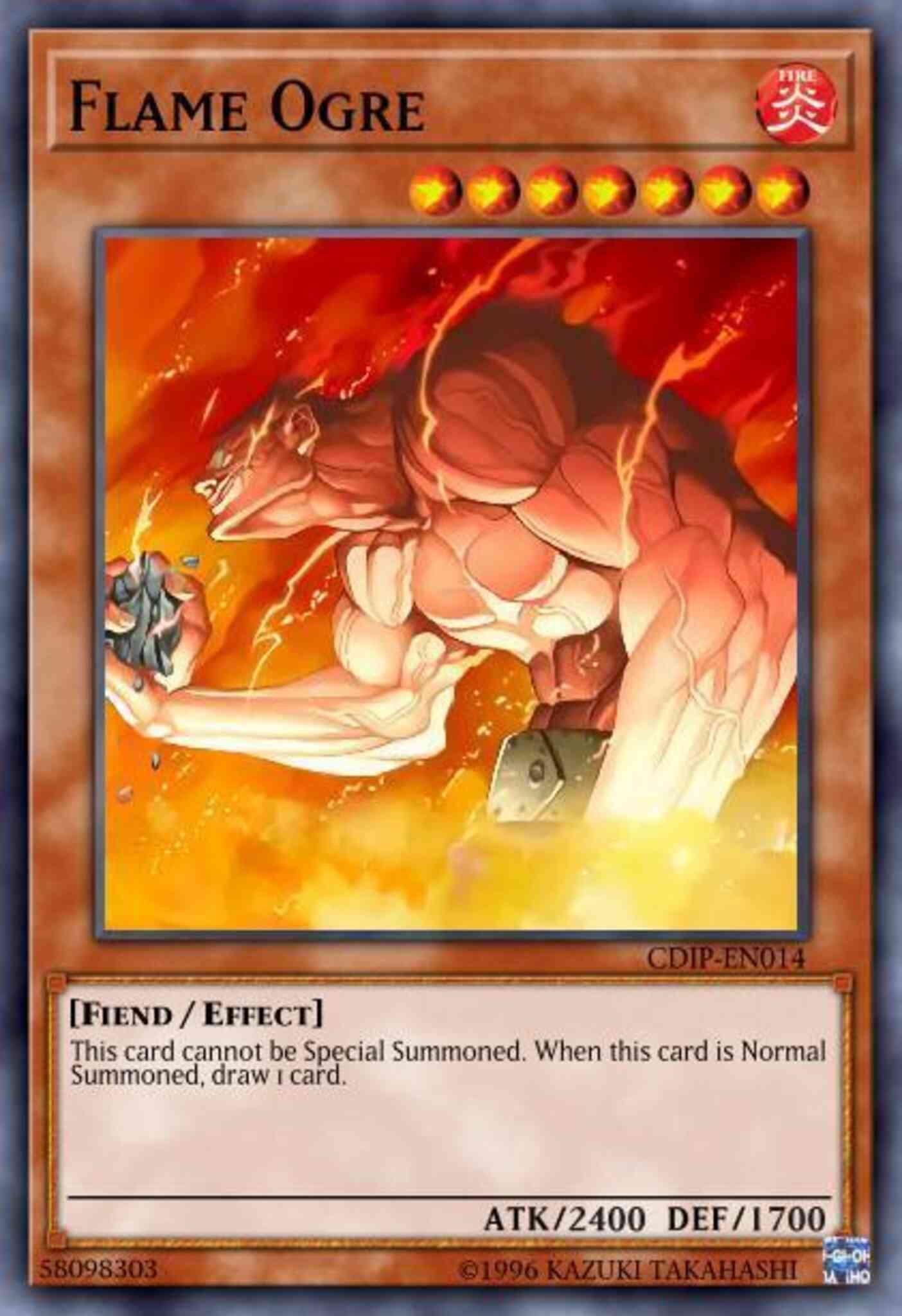 Flame Ogre - CDIP-EN014 - Common - Unlimited