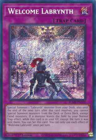 Welcome Labrynth - BLMR-EN102 - Secret Rare - 1st Edition