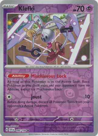 Klefki - 096/198 - Rare [sv01-096] [Reverse Holo]