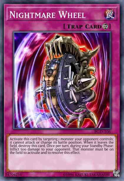 Nightmare Wheel - BP01-EN096 - Starfoil Rare - Unlimited