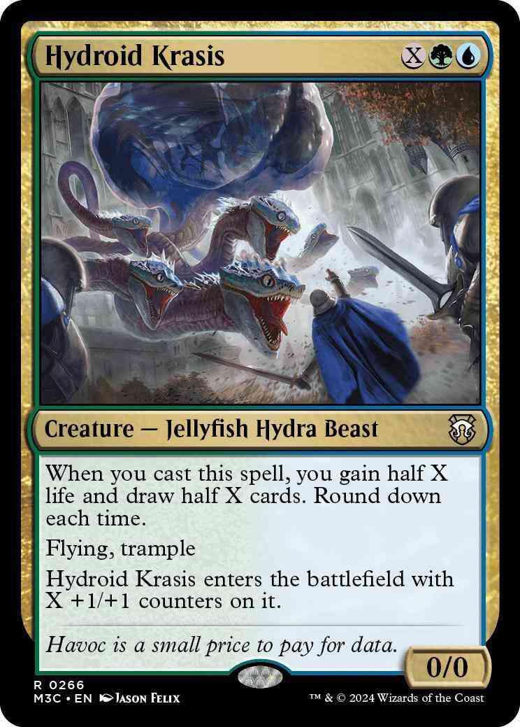 Hydroid Krasis [266] [Modern Horizons 3: Commander] [Non-Foil]