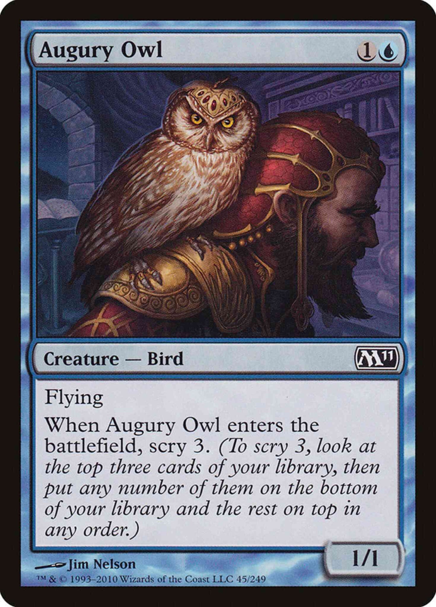 Augury Owl [45] [Magic 2011] [Non-Foil]