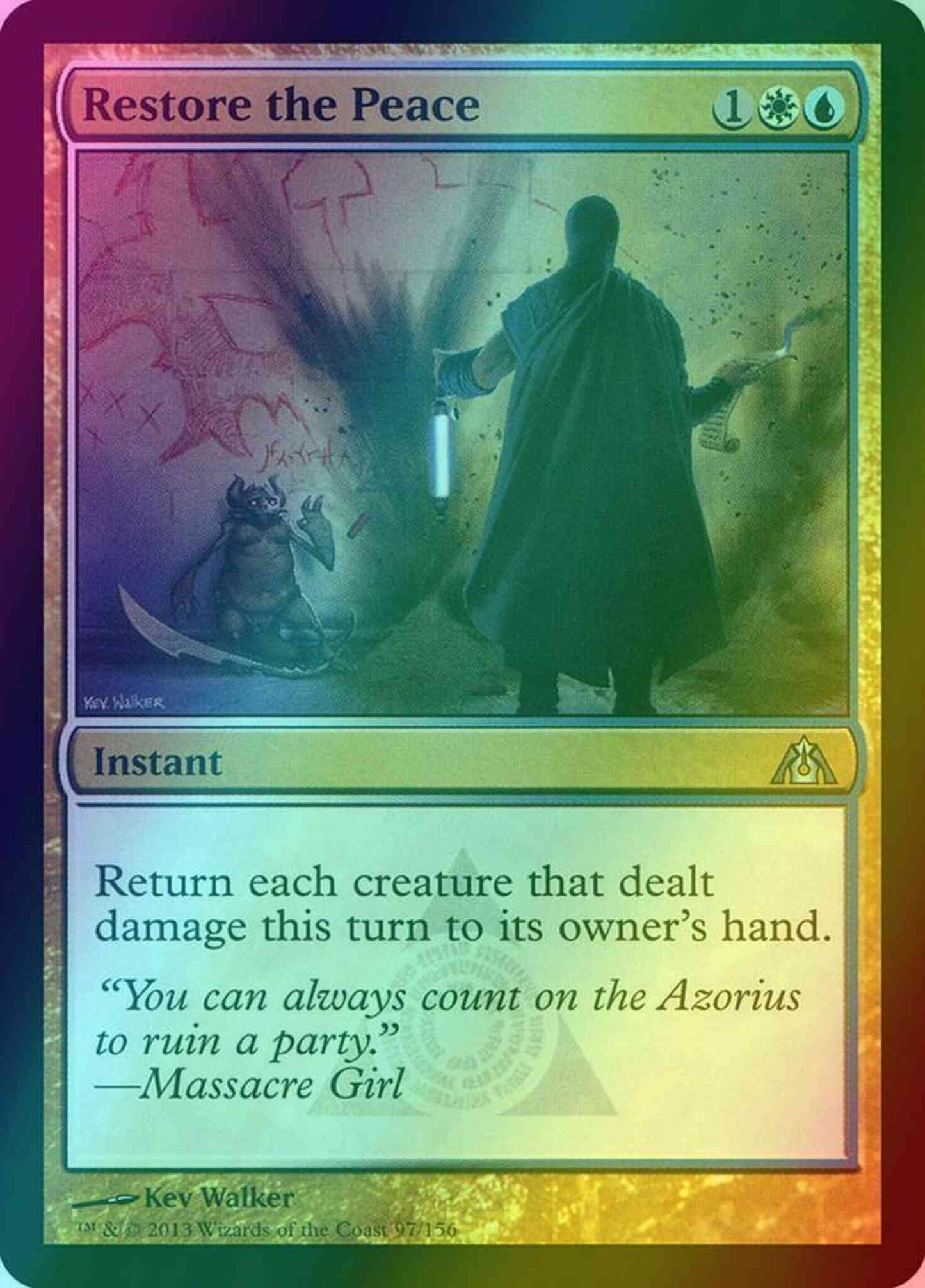 Restore the Peace [97] [Dragon's Maze] [Foil]