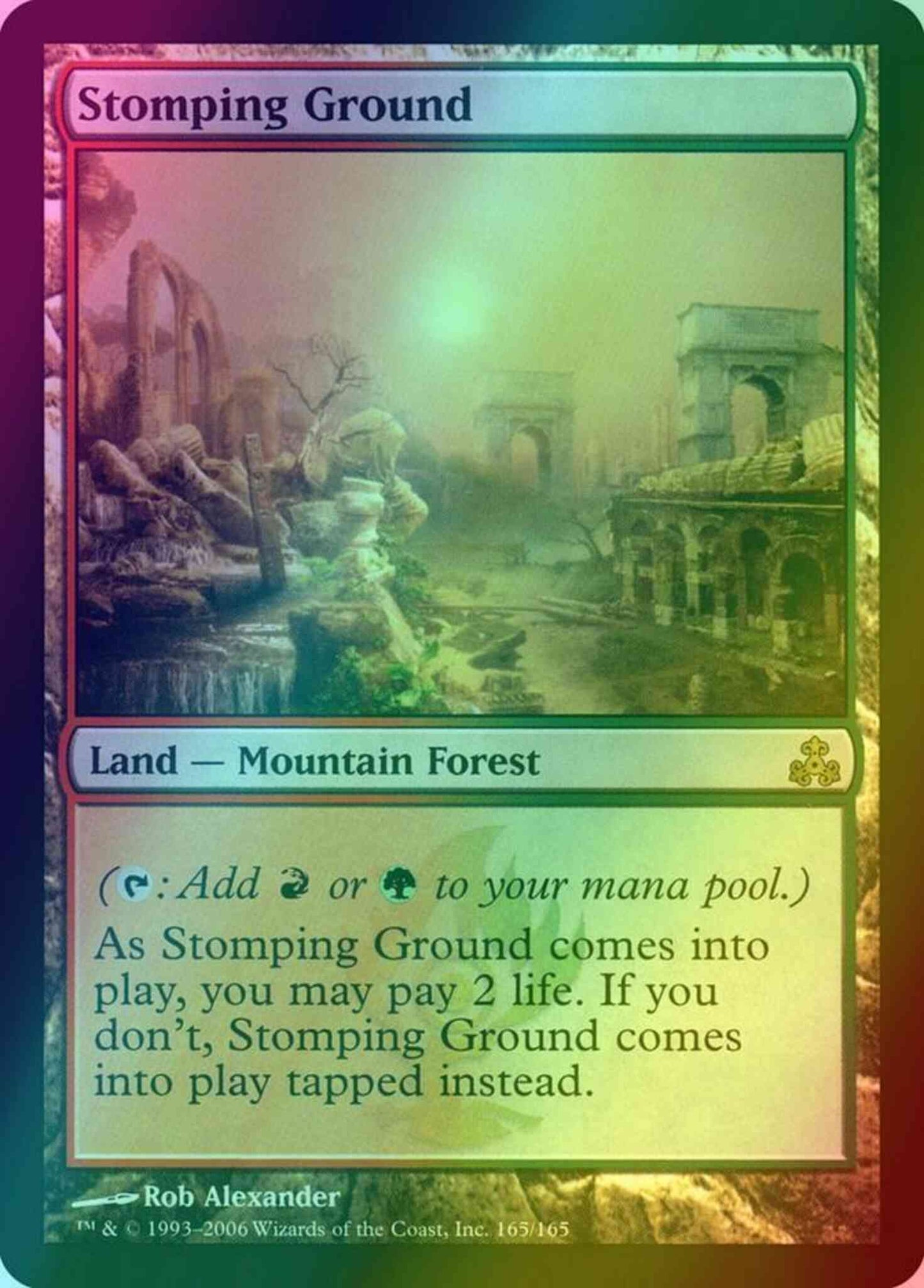 Stomping Ground [165] [Guildpact] [Foil]