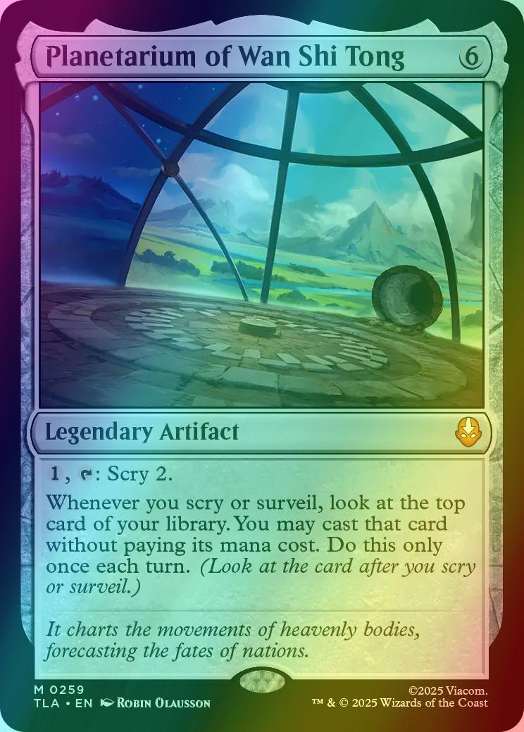 Planetarium of Wan Shi Tong [259] [Avatar: The Last Airbender] [Foil]