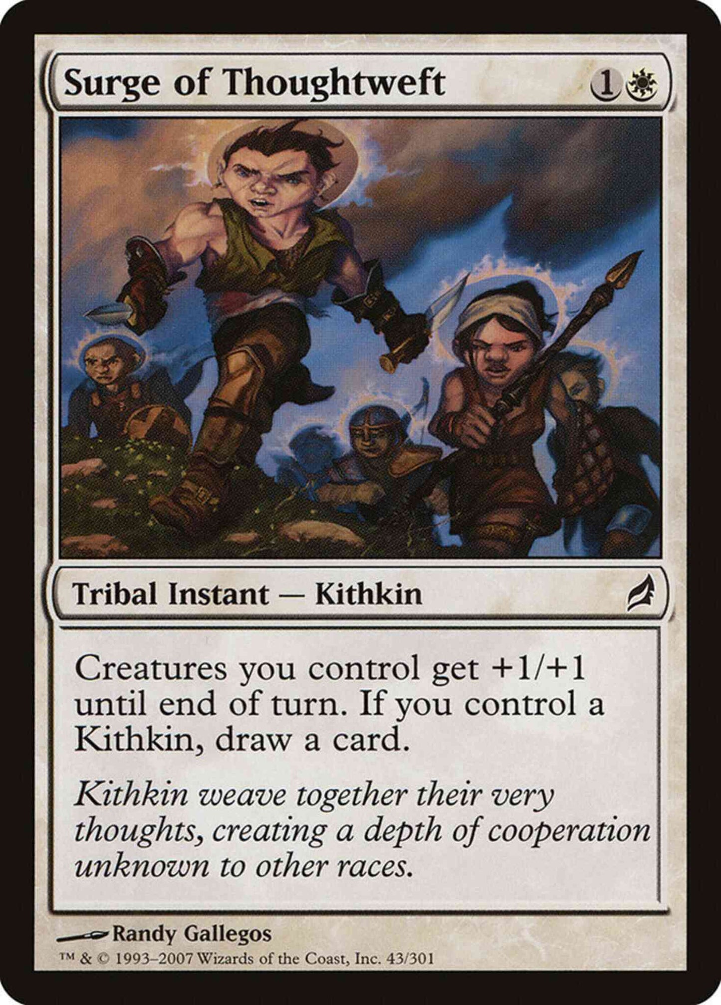 Surge of Thoughtweft [43] [Lorwyn] [Non-Foil]