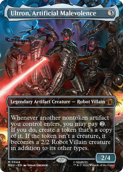 Ultron, Artificial Malevolence [344] [Borderless] [Scene] [Marvel