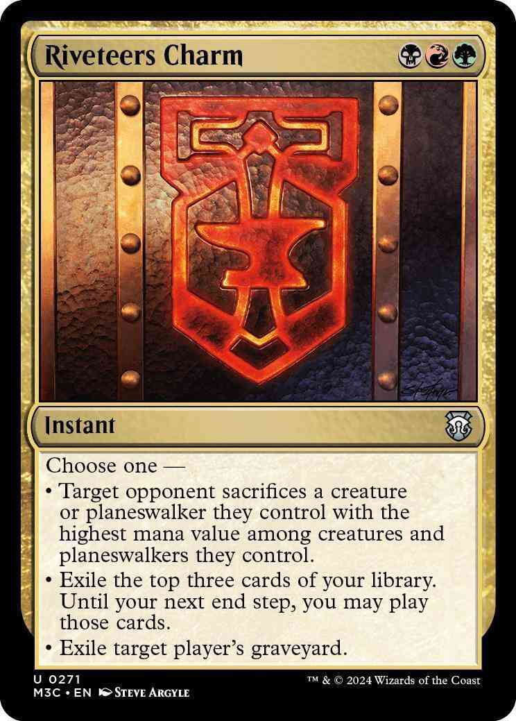 Riveteers Charm [271] [Modern Horizons 3: Commander] [Non-Foil]