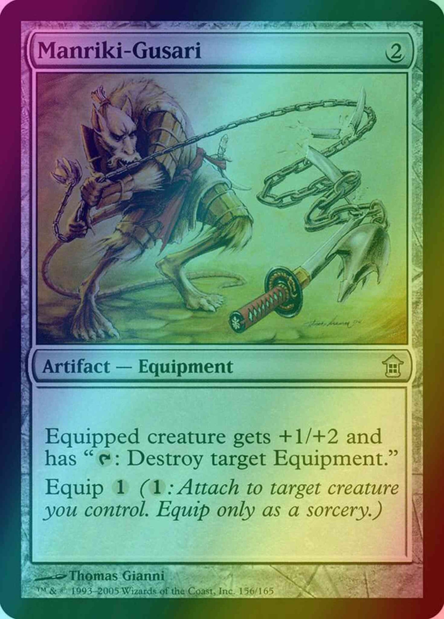 Manriki-Gusari [156] [Saviors of Kamigawa] [Foil]