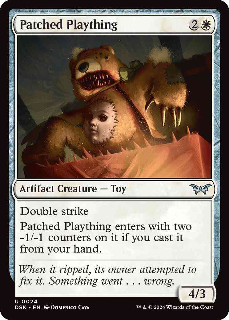 Patched Plaything [24] [Duskmourn: House of Horror] [Non-Foil]