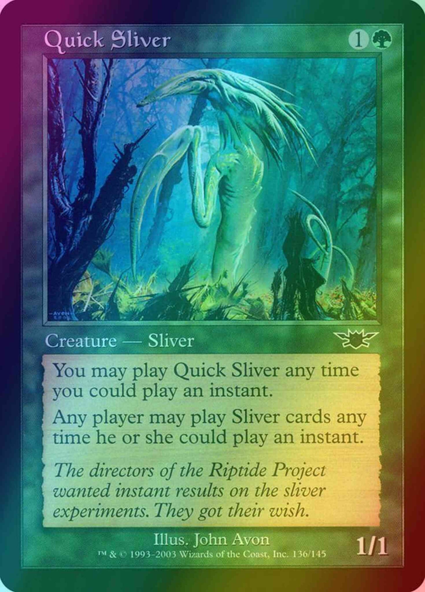 Quick Sliver [136] [Legions] [Foil]