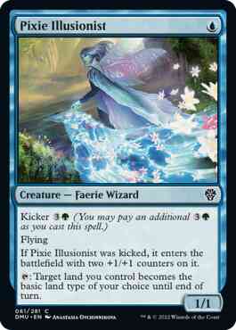 Pixie Illusionist [61] [Dominaria United] [Non-Foil]